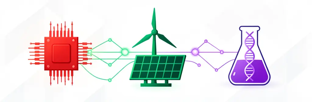 Trzy sektory strategiczne STEP — technologie cyfrowe, czyste technologie, biotechnologie